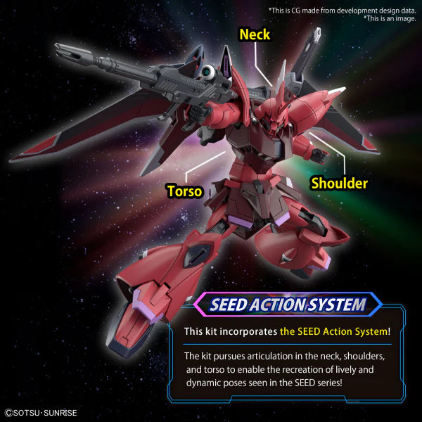 HGCE 248 Gelgoog Menace (Lunamaria Hawke Custom) 1/144