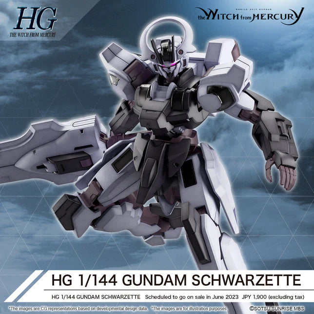 HG Gundam Schwarzette 1/144
