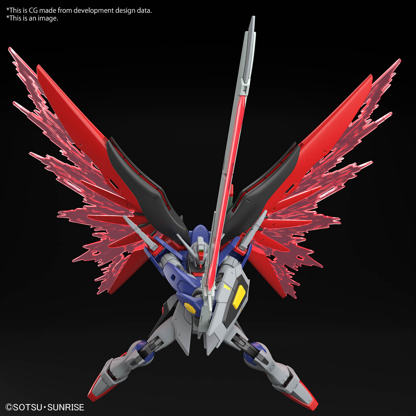 HG Destiny Gundam Spec II & Zeus Silhouette 1/144