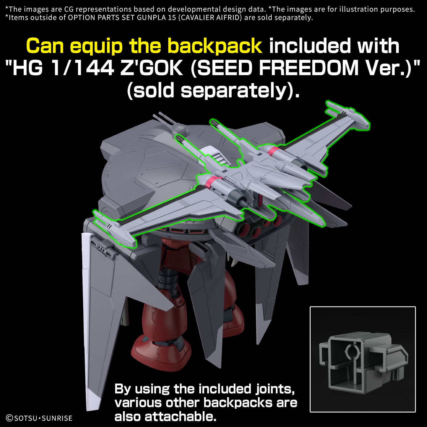 Parts Set Gunpla 15 (Cavalier Aifrid) 1/144