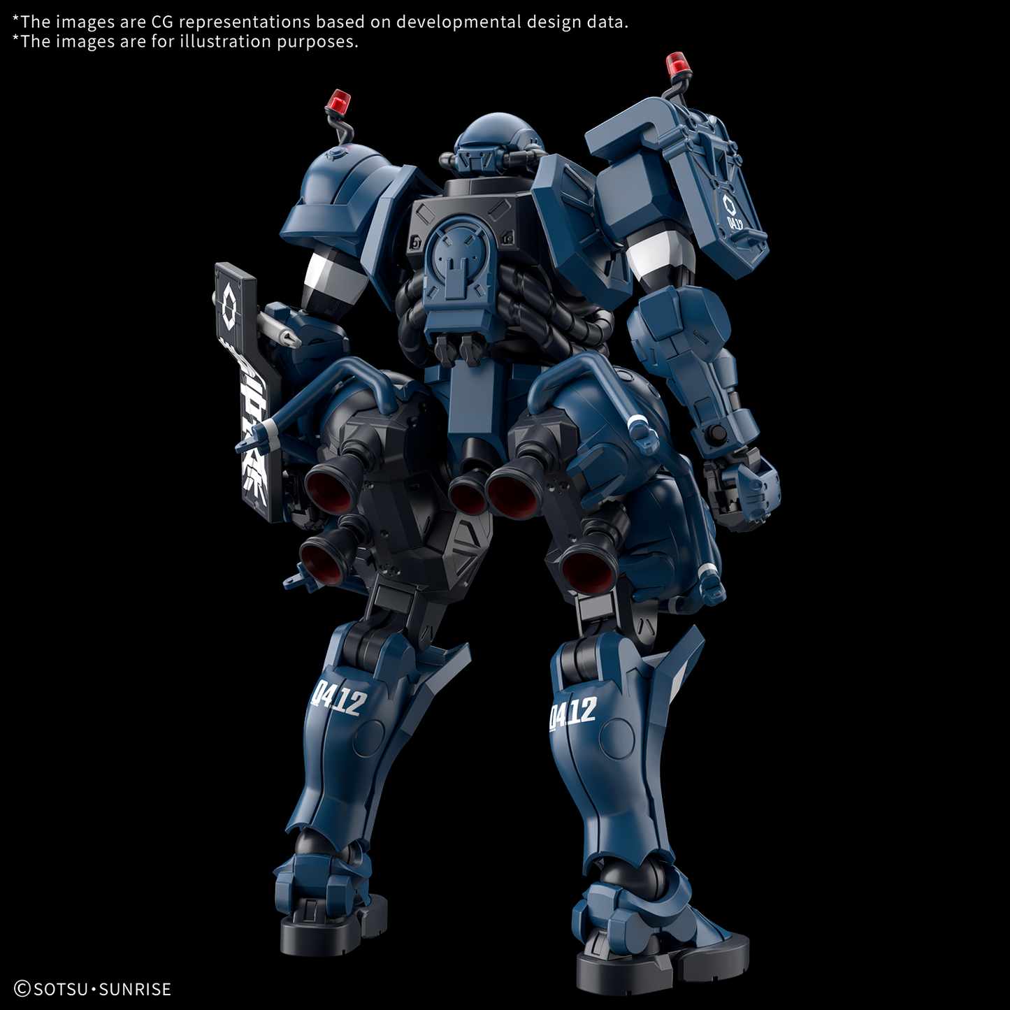 HG Police Zaku 1/144