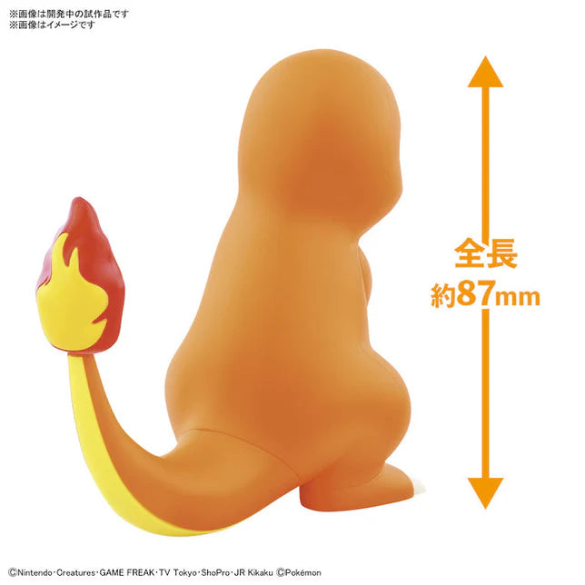 Pokemon Model Kit QUICK!! 11 Charmander