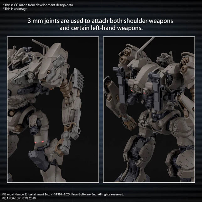 30MM ARMORED CORE Ⅵ FIRES OF RUBICON RaD CC-2000 ORBITER NIGHTFALL