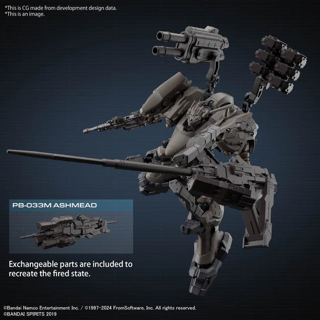 30MM ARMORED CORE Ⅵ FIRES OF RUBICON RaD CC-2000 ORBITER NIGHTFALL