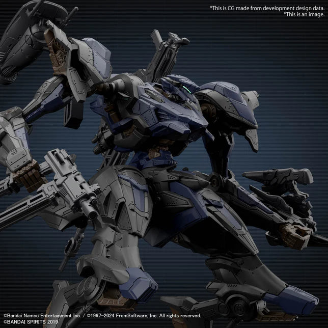 30MM ARMORED CORE Ⅵ FIRES OF RUBICON SCHNEIDER NACHTREIHER/40E STEEL HAZE
