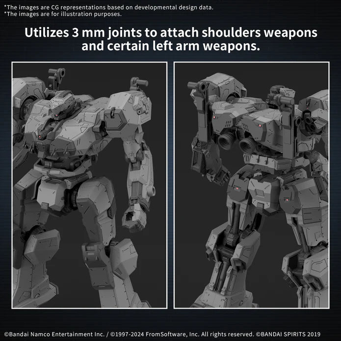 30MM ARMORED CORE Ⅵ FIRES OF RUBICON BALAM INDUSTRIES BD-011 MELANDER