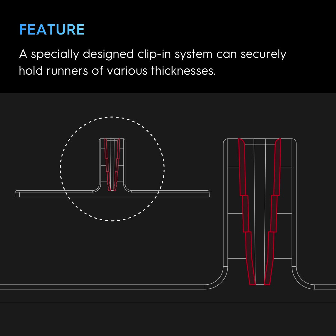 Runner Clip [Add-on Kit / 4ea]