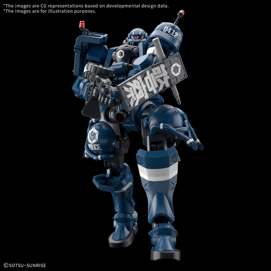 HG Police Zaku 1/144