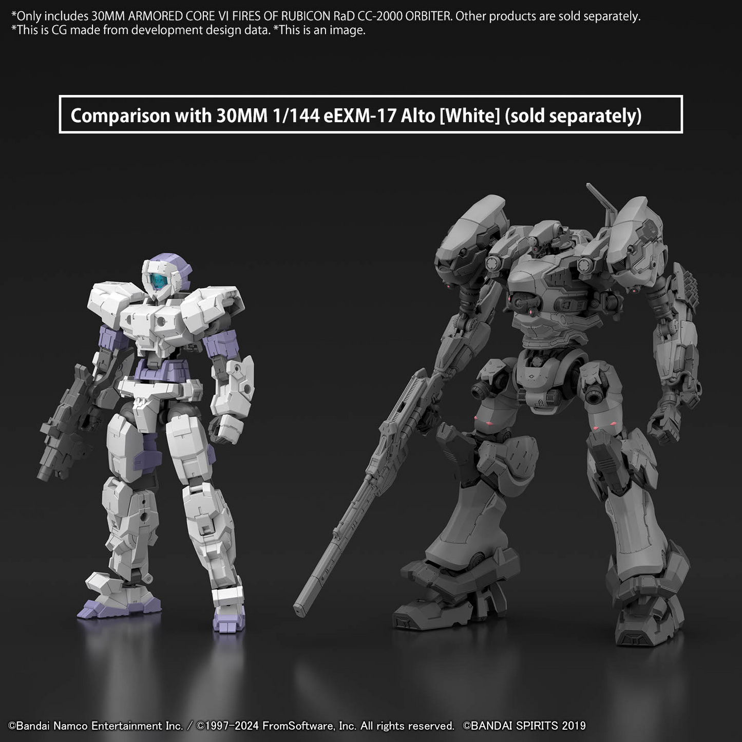 [ETA Q2 2025] 30MM Armored Core VI Fires of Rubicon RaD CC-2000 Orbiter