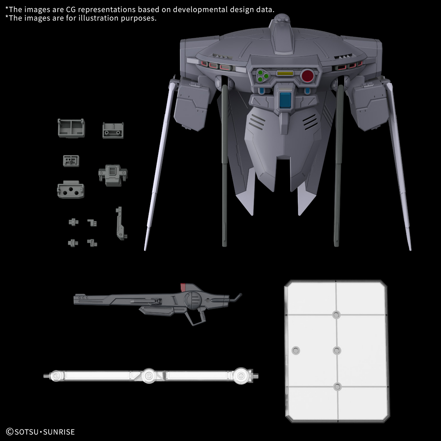 [ETA Q2 2025] Parts Set Gunpla 15 (Cavalier Aifrid) 1/144