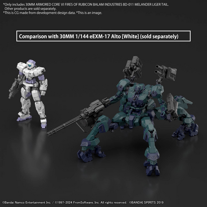 [ETA Q2 2025] 30MM Armored Core VI Fires of Rubicon Balam Industries BD-011 Melander Liger Tail