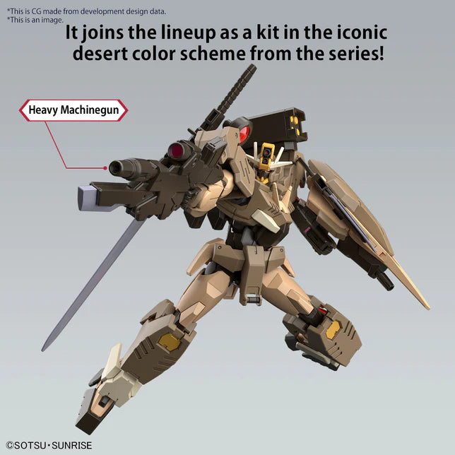 HG 1/144 GUNDAM 00 COMMAND QAN[T] DESERT TYPE